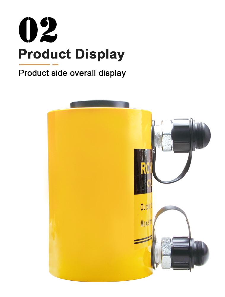 rch 2050d double acting 20ton hydraulic hollow ram cylinder-6