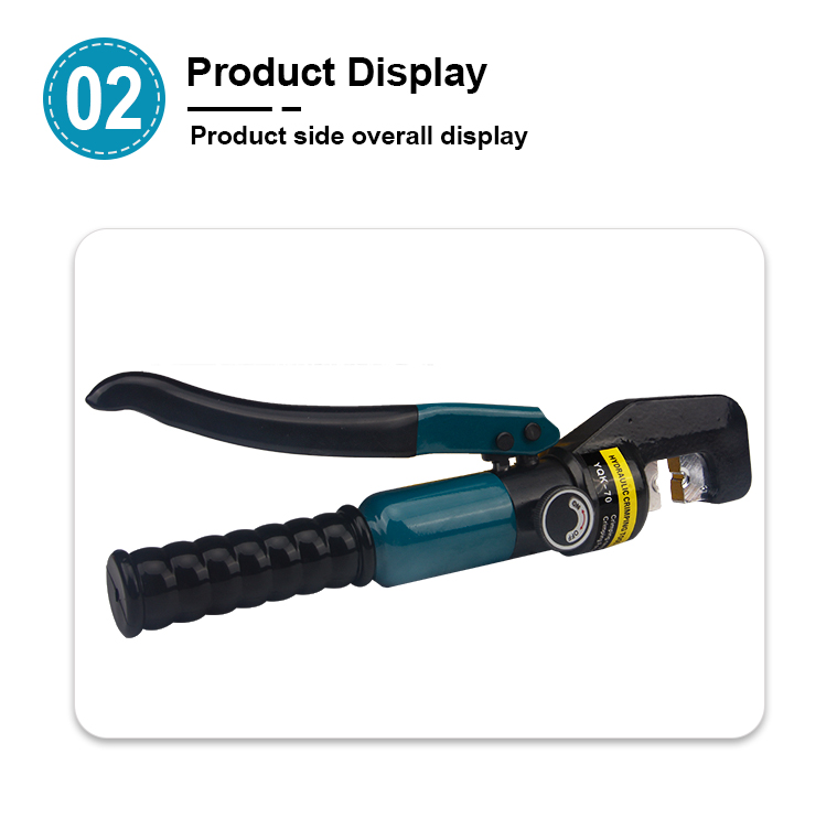 yqk 70 10 tons hydraulic wire battery cable lug terminal crimper-4