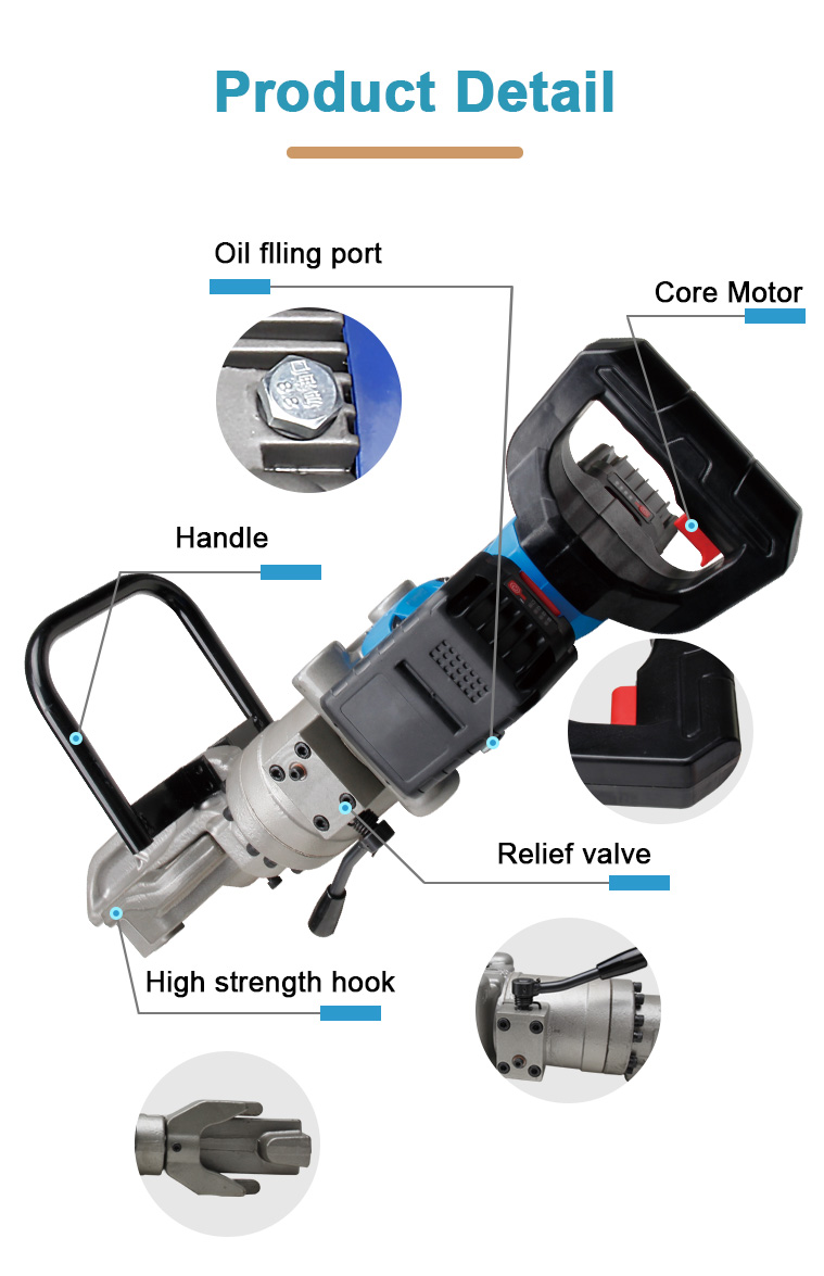 rb 20l portable electric hydraulic rebar cutter and bender use for construction-4
