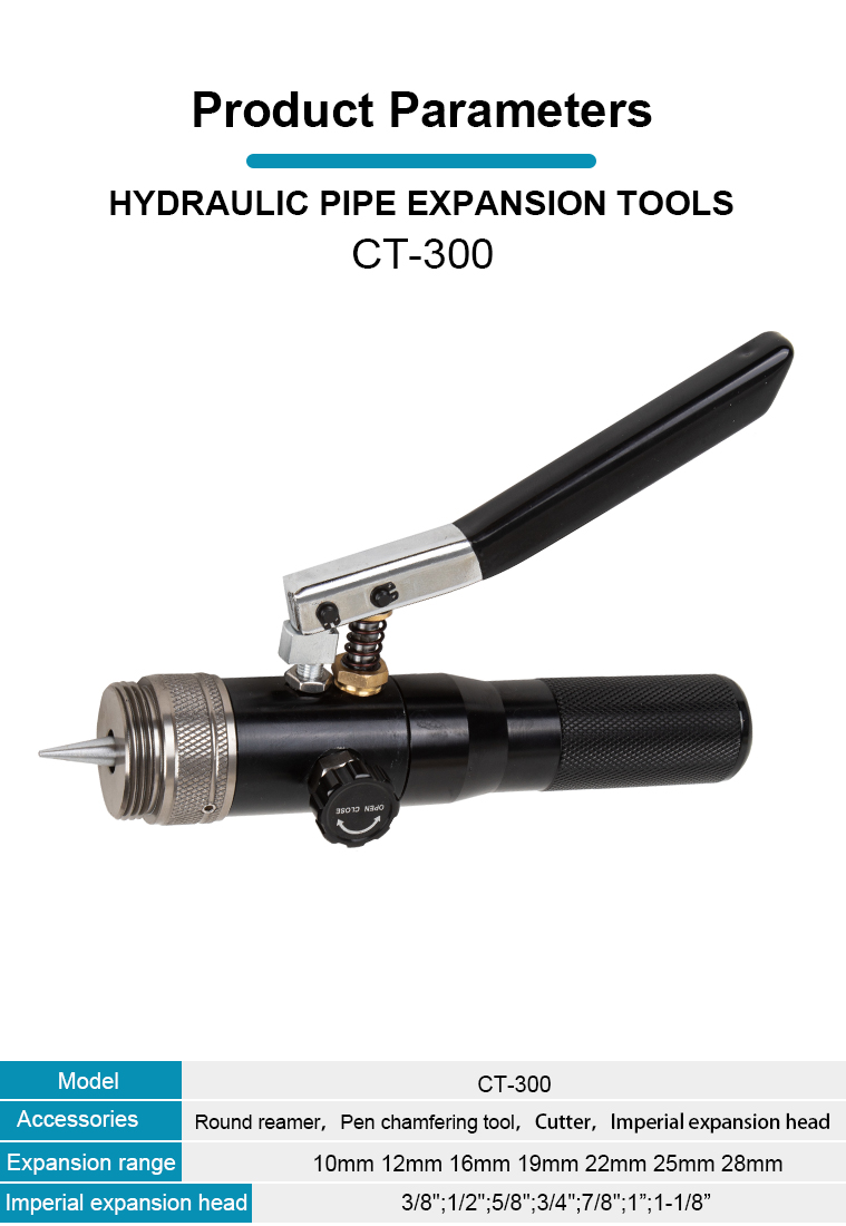 ct 300a hydraulic copper tube expander tool kit-1