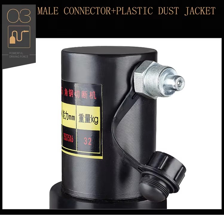 hot sale cac 75d hydraulic angle steel cutter-7