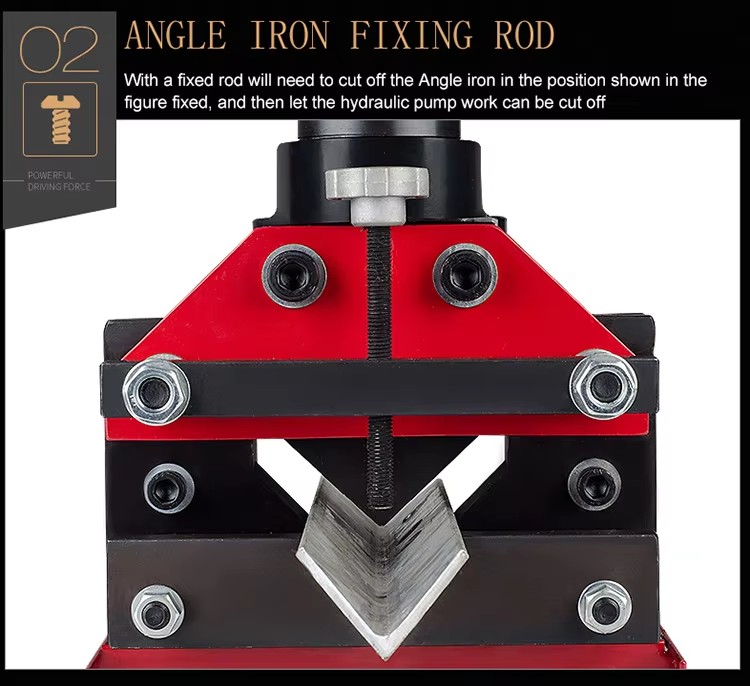 hot sale cac 75d hydraulic angle steel cutter-6