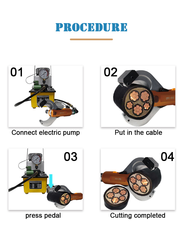 bc 85c hydraulic cable cutting tool-3