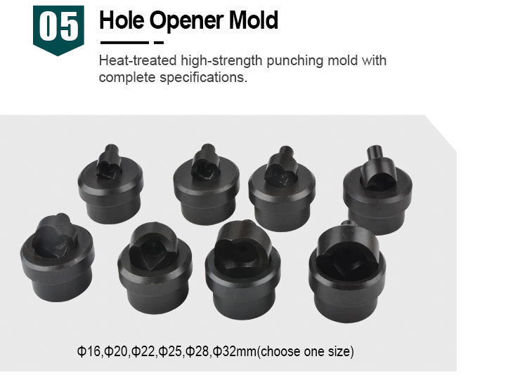 syd 25 hole digging manual hydraulic hole puncher punch tools-10