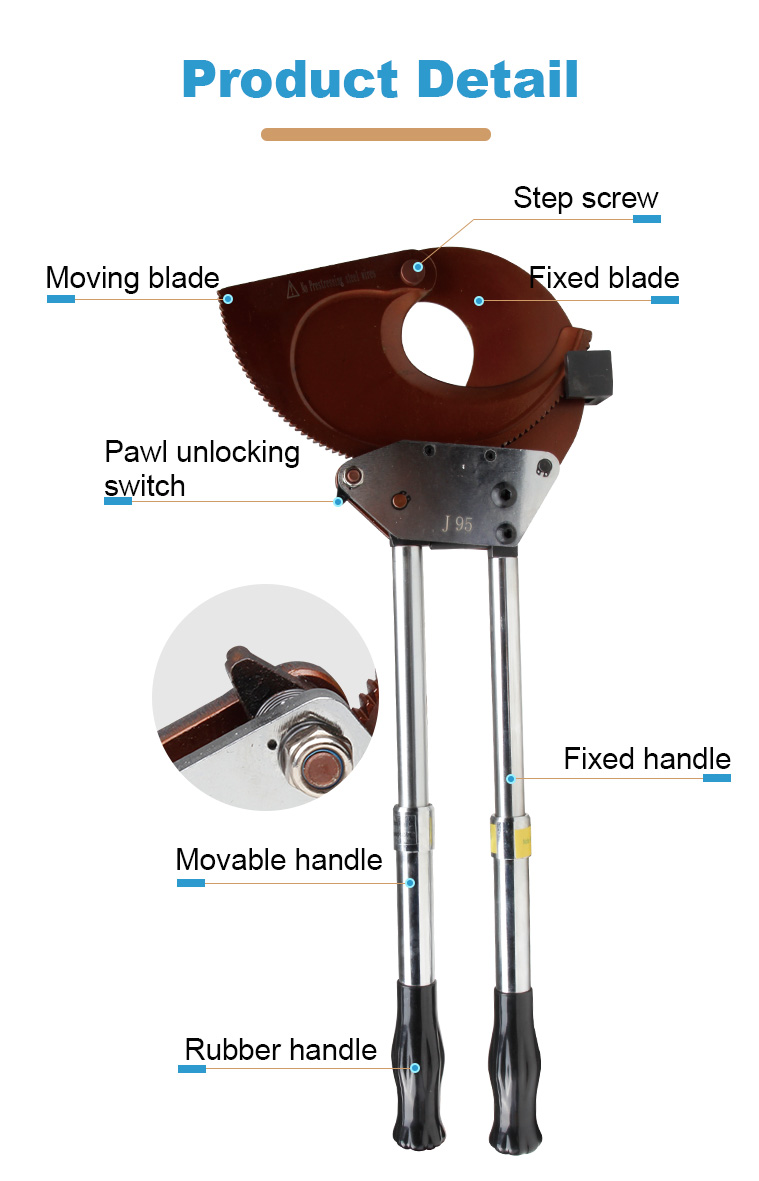 j95 other hand tools copper and aluminum cable cutter manual691-4