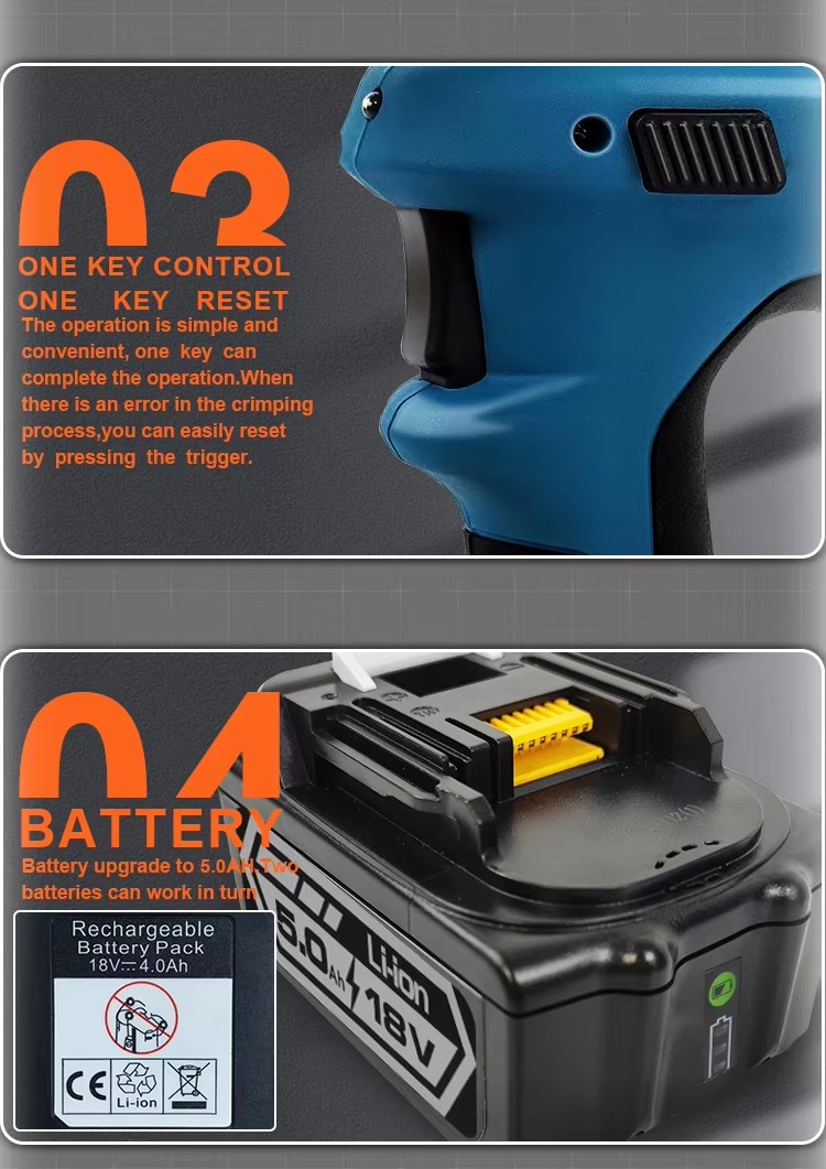 ez 105c battery powered hydraulic cable cutter up to 105mm-9