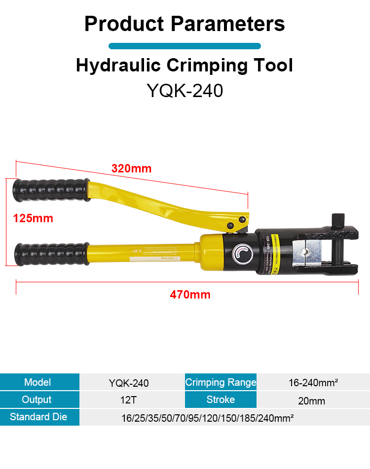 yqk 240 hydraulic crimping tool from 16mm2 to 240mm2-1