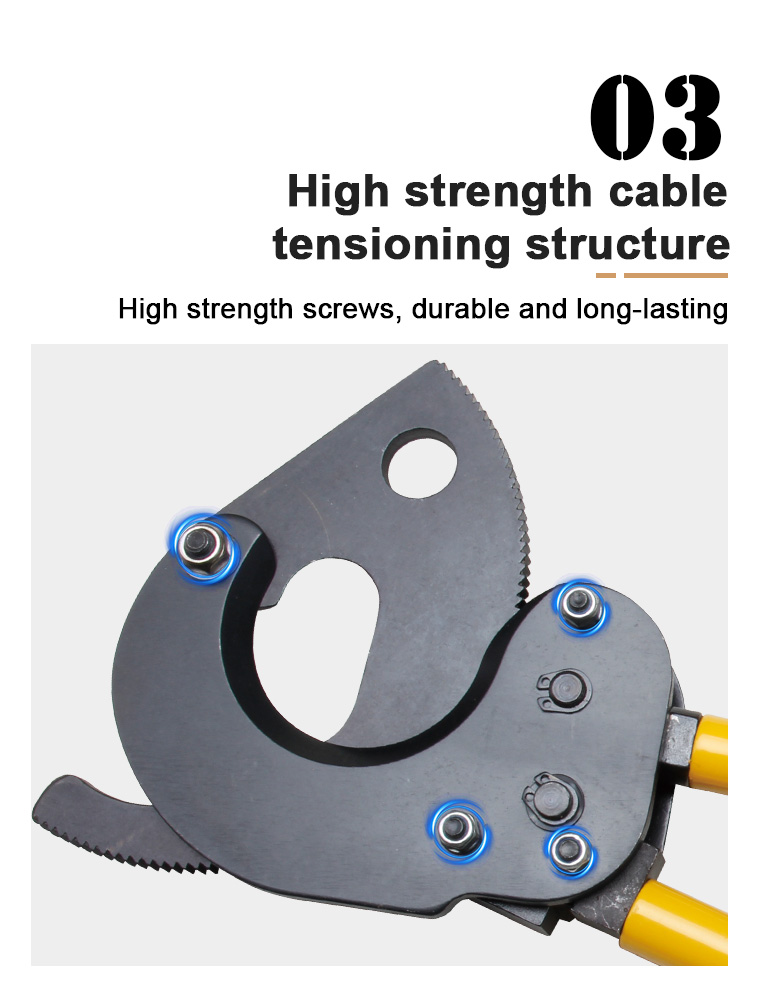 cc 400 heavy duty ratchet electric cable cutter tool armored cable wire cutter-10