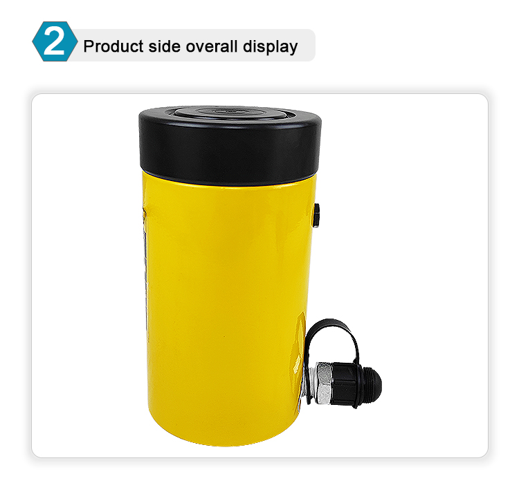 cll 30100 china manufacturer single acting lock nut 30ton jack hydraulic cylinder-6