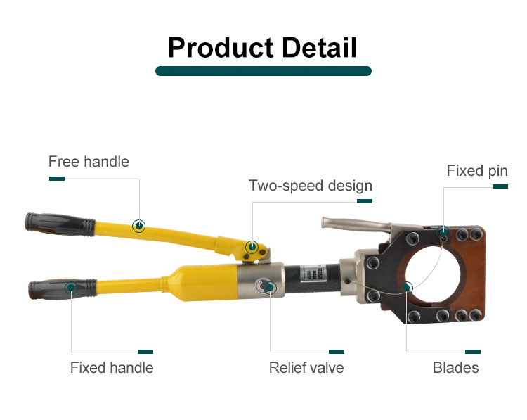 cpc 85 portable hydraulic cu al cable cutter-4