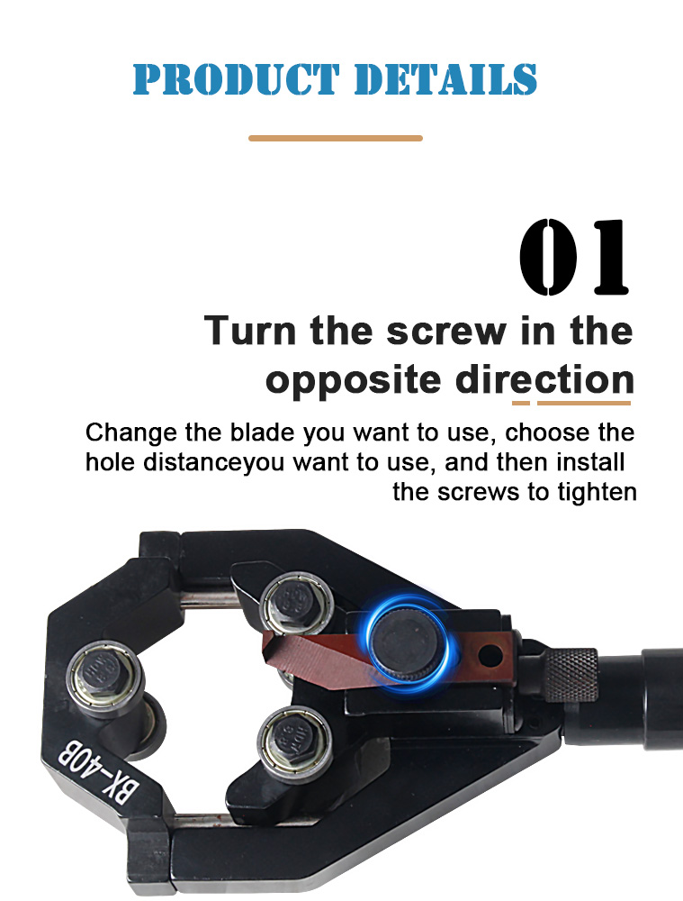 bx 40b cable knife stripping tools wire stripper-5