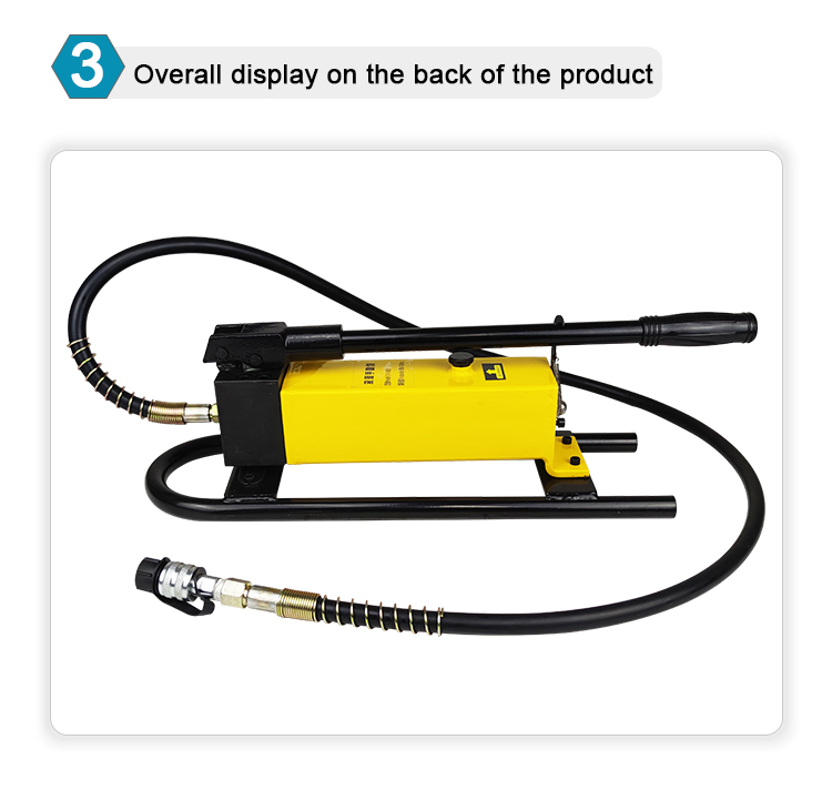 cp 700d hand operated hydraulic pump 700bar single sta piston pump-6