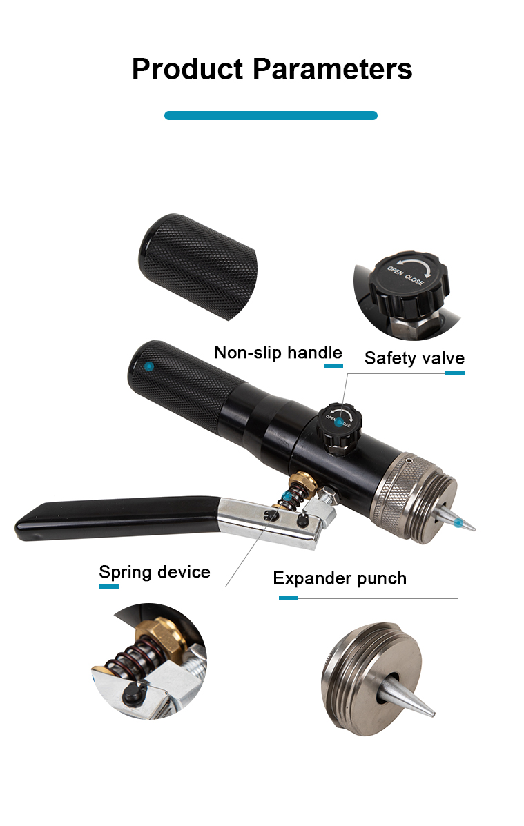 ct 300a hydraulic copper tube expander tool kit-2