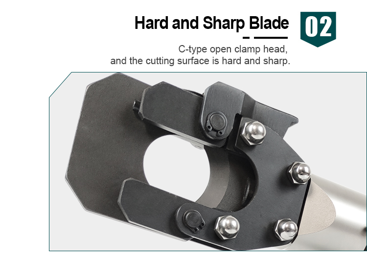 40 cutting crimping 2 in 1 battery electric powered hydraulic tool 40mm cable cutter748-7