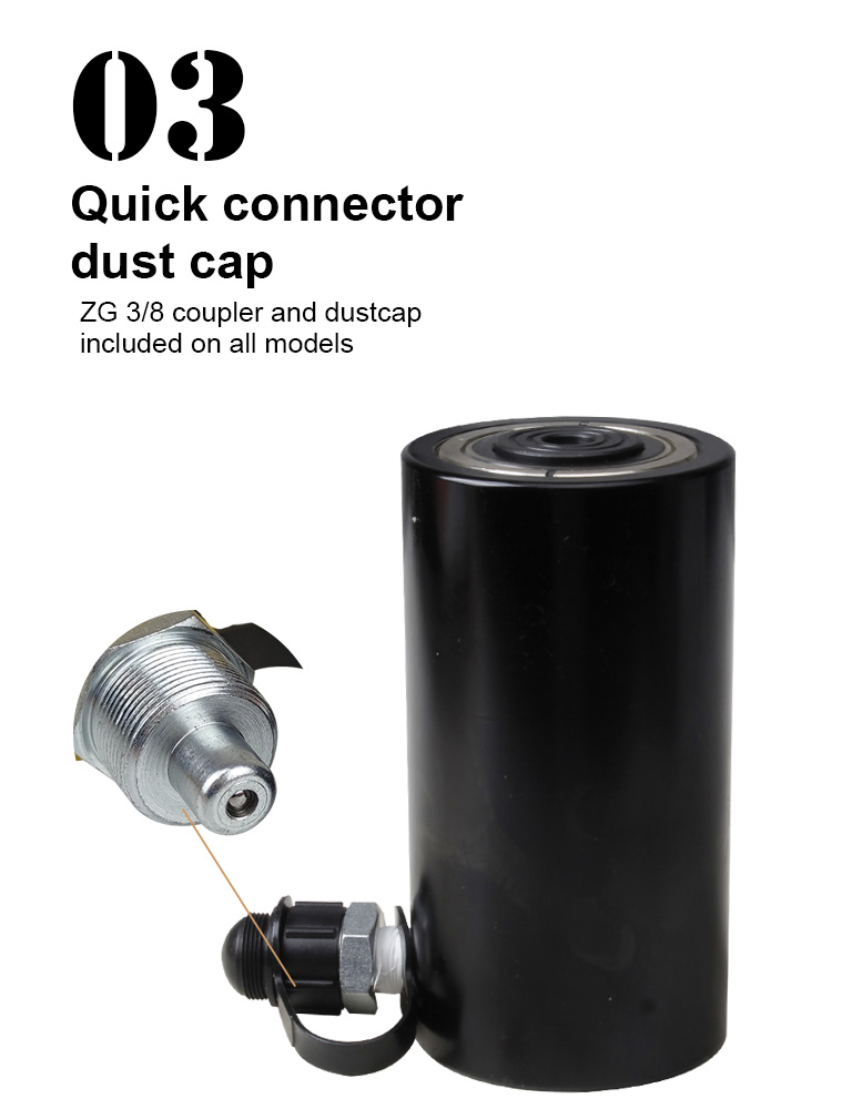 ras 2050 20ton single acting aluminum hydraulic jack cylinder-7