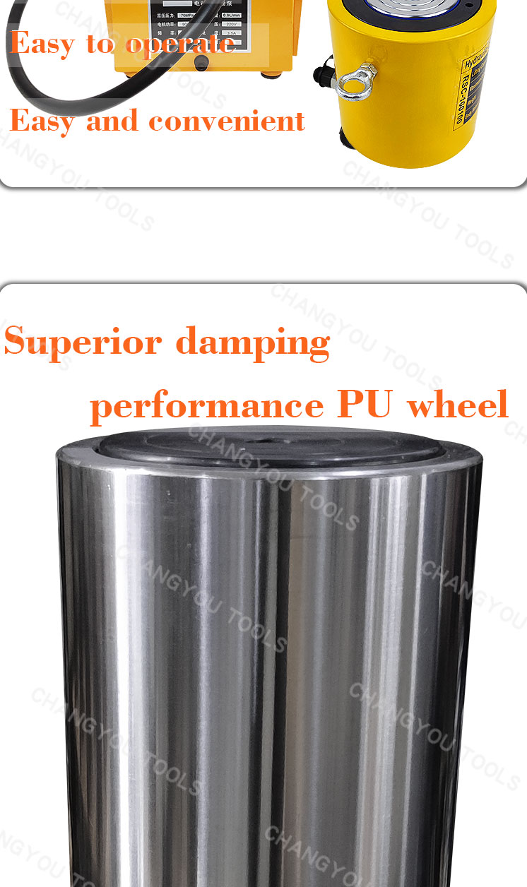 rsc 100100 100t single way hydraulic cylinder-3
