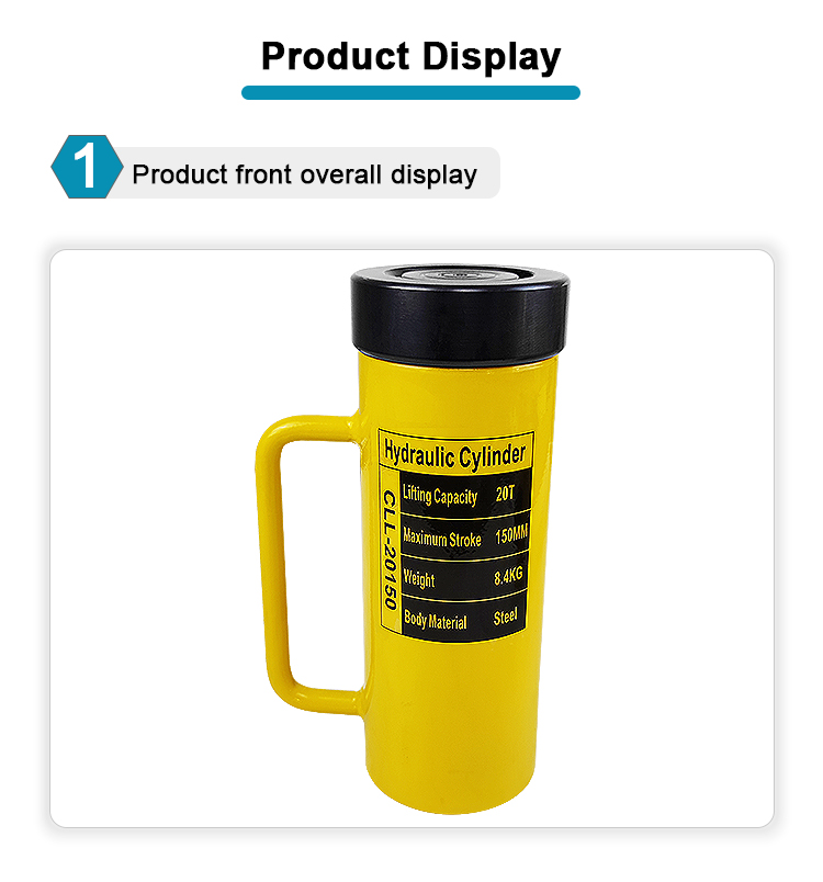 cll 20150 700 bar single acting 20ton lock nut cylinders-5
