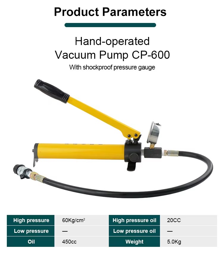 cp 600 700bar high pressure hydraulic hand pump-1
