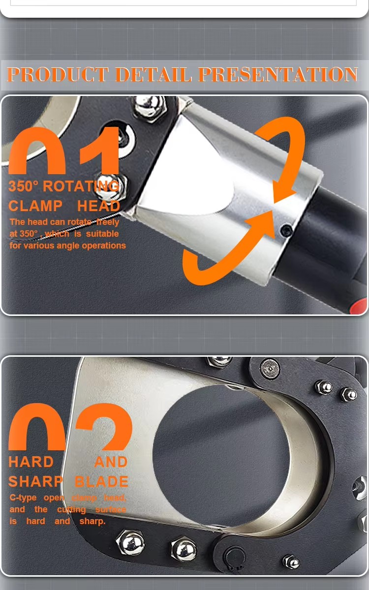 ez 105c battery powered hydraulic cable cutter up to 105mm-8