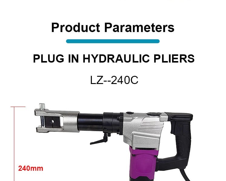 lz 240c electric cable lug crimping tool 240mm2 crimping tool-1