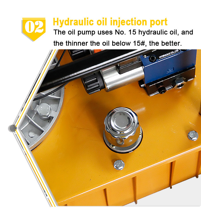 db150 z3 electric pump high pressure 700 bar three action hydraulic power pack-11