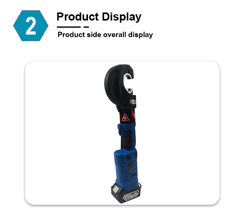 ls 400 12t 400mm2 electric battery powered cable hydraulic crimping tool-5