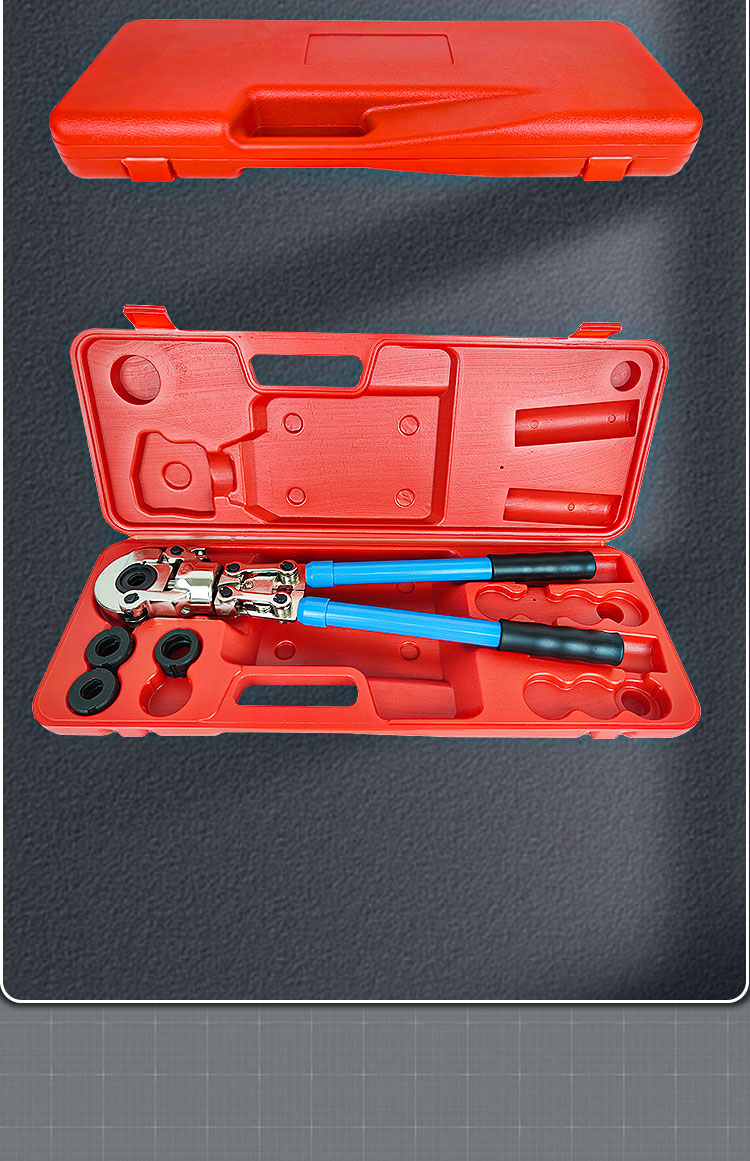 jt 1632 high pressure hand compression pressing plumbing tools manual hydraulic hose crimping tool-9