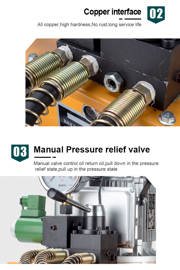 db150 d3 high pressure 700 bar three way power pack electric pumps price-5