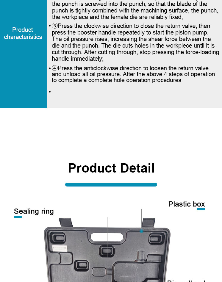 tpa 10c hydraulic manual steel hole drilling machine hand hole digger-3