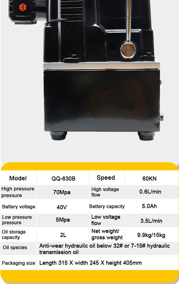 qq 630b hydraulics pumps battery hydraulic pump-10