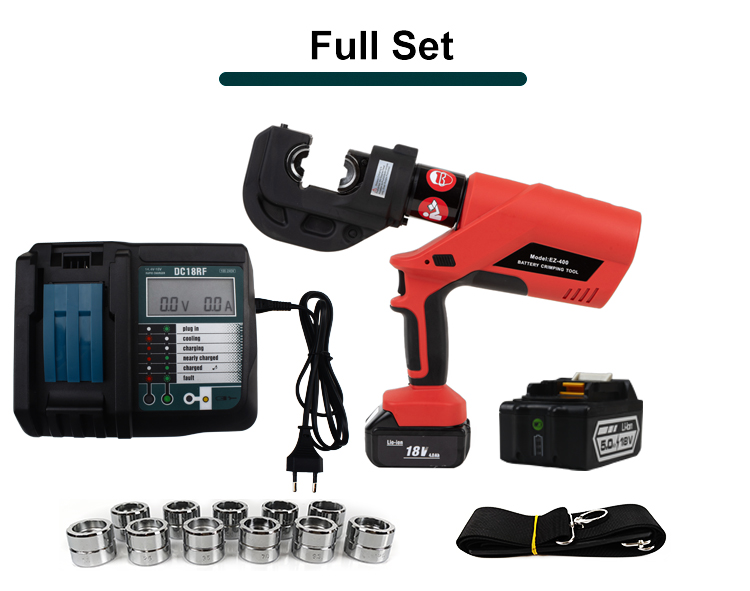 ez 400 16 400 sqmm battery powered hydraulic crimping tool crimper for cu al cable-3