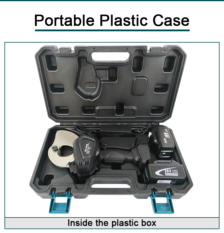 ec 50m battery powered electric ratchet cable cutter for armored cable acsr339-10