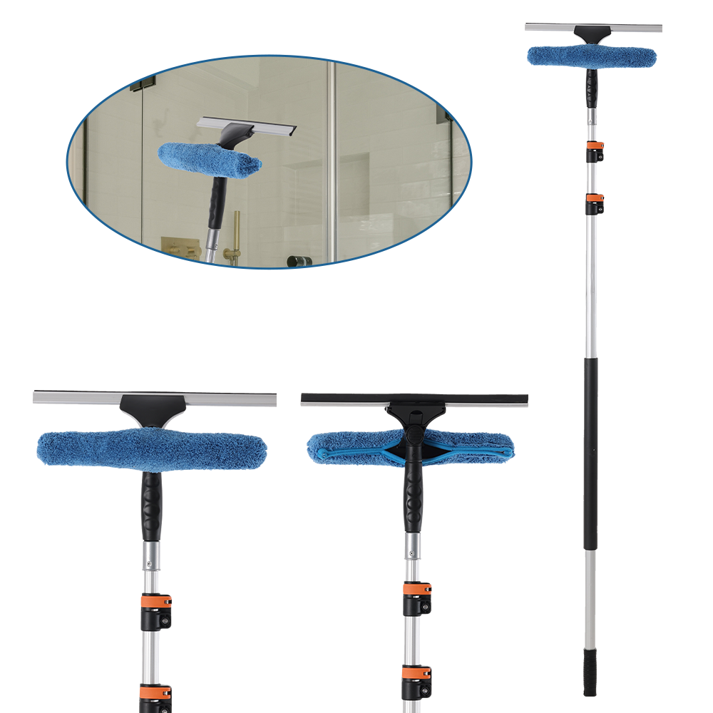 Raspador de ventanas de microfibra