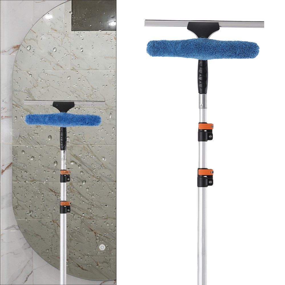 Raspador de ventanas de microfibra