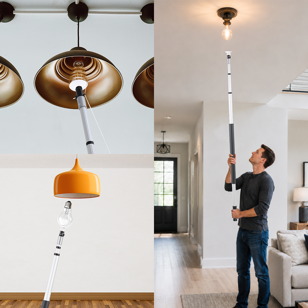 Extractor de lámparas con ventosa