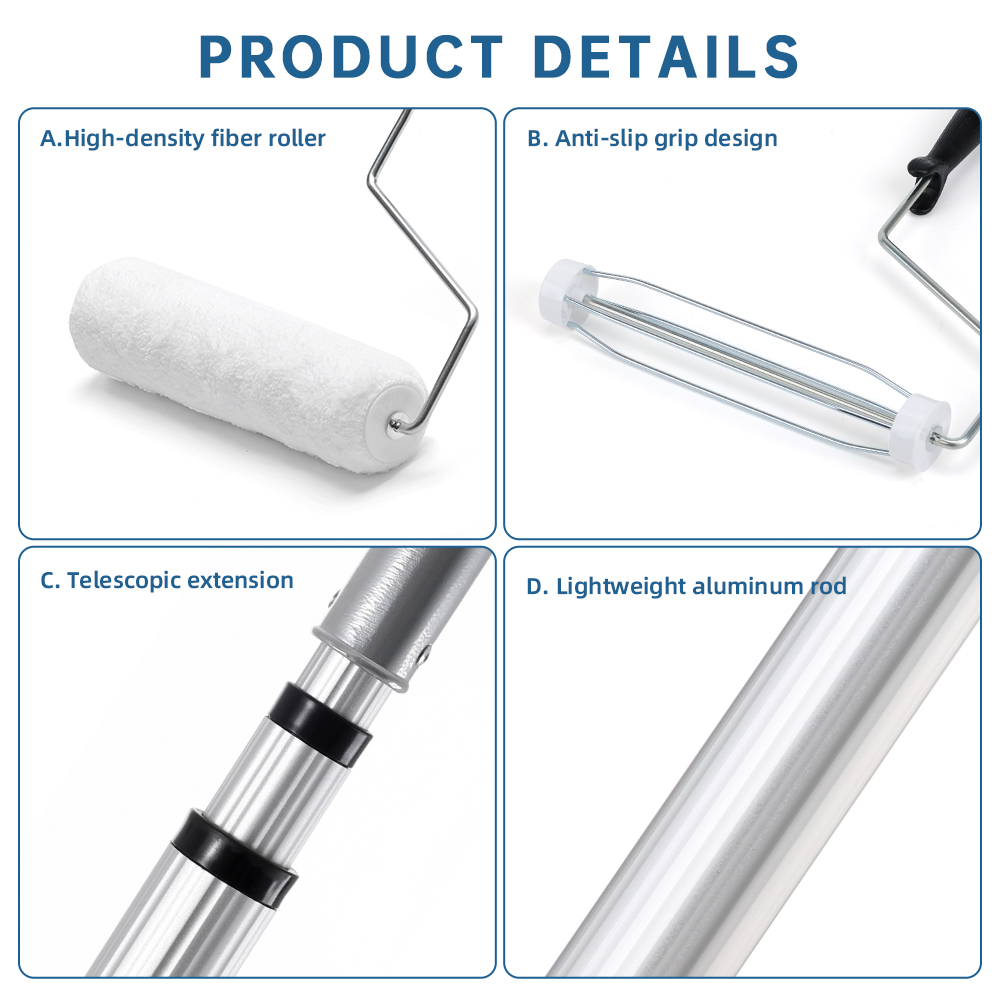Kit de rodillos para pintar