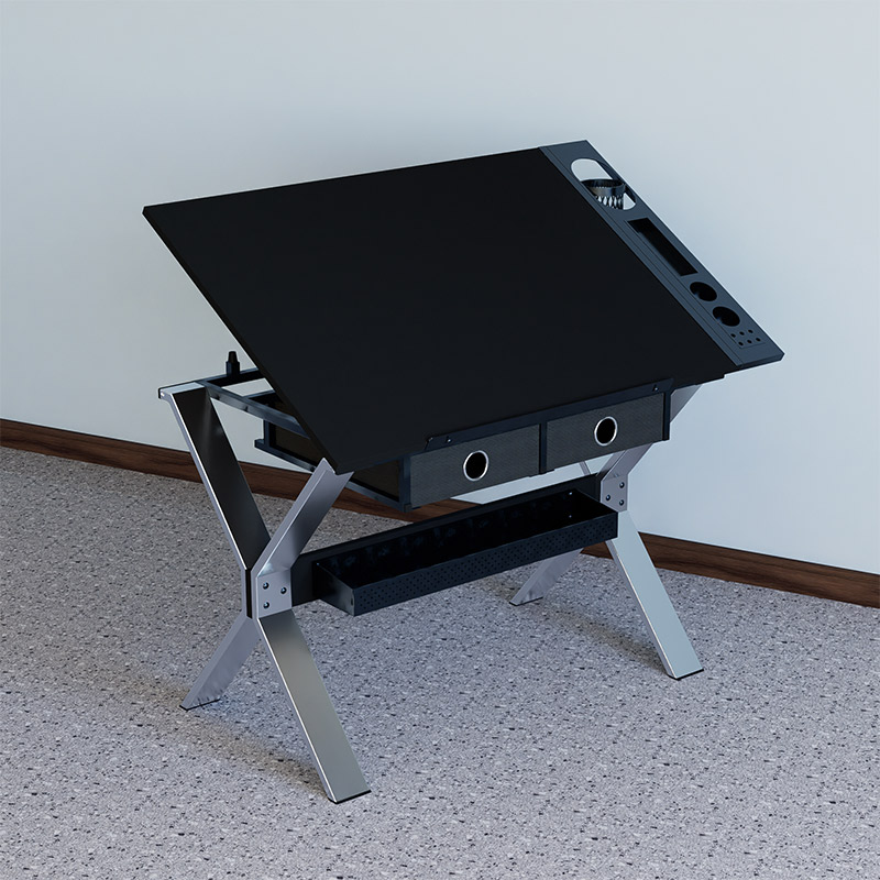 DT0015 Drafting Table Legs Drawing Table (5).jpg
