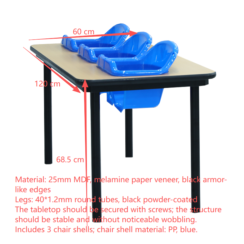 KG1001-2 3 Carton Box Kids Table Set | Kindergarten Set