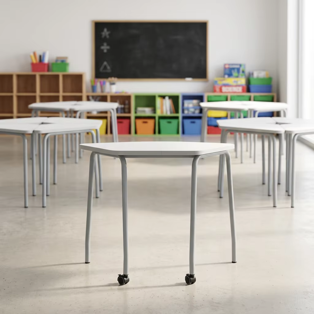AT0110 School Desk Furniture Activity Classroom Table supplier