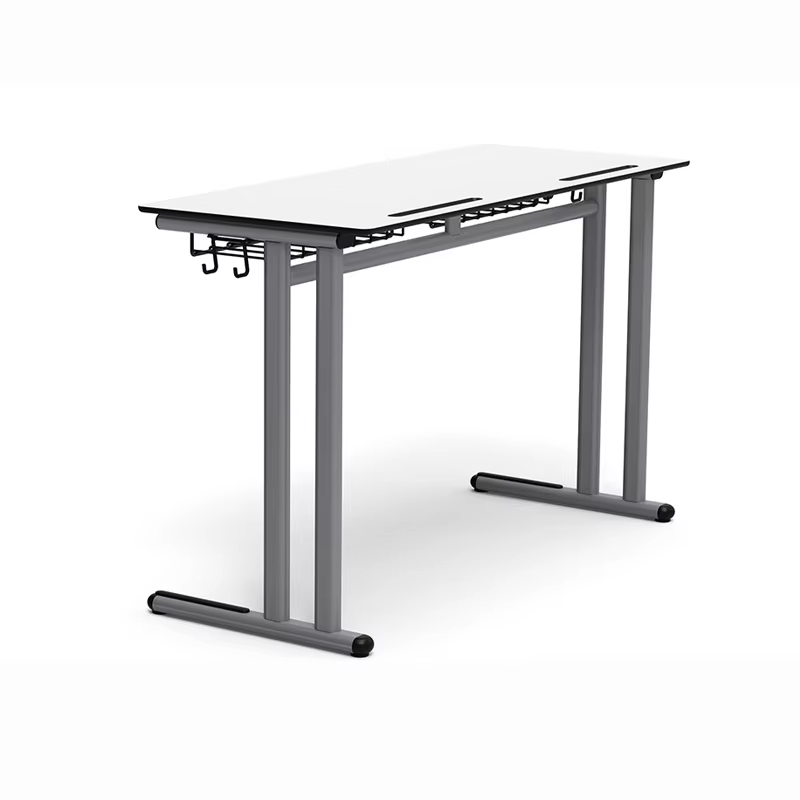 ss0304 classroom double student table with two chairs-3