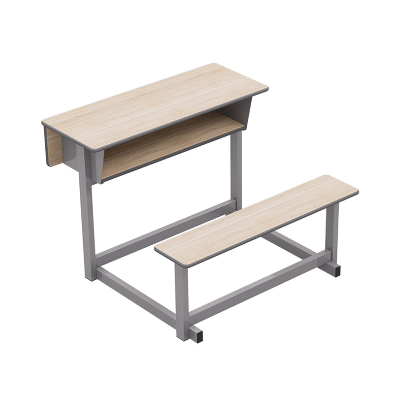 SS0040 Wooden Bench Desk Chair Set