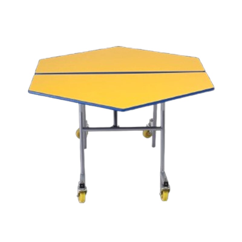 FT0030 Student Folding Long Dining Table With Chairs Set (2).jpg