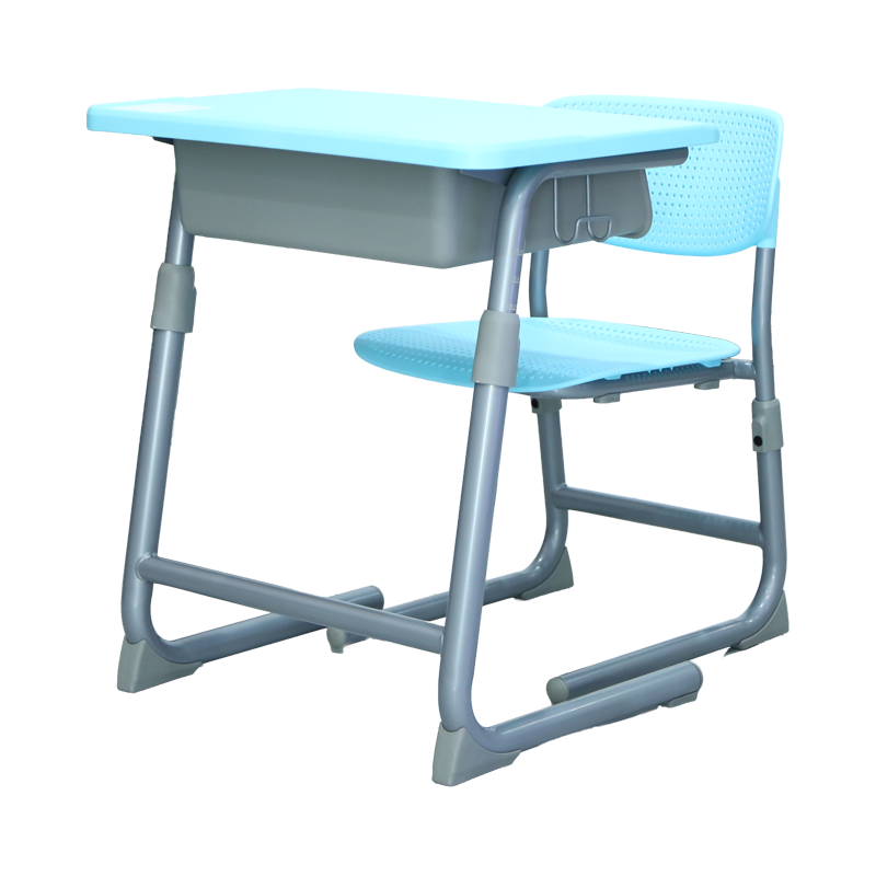 SS0221 Adjustable PP+Steel Student Chair and Desk Set