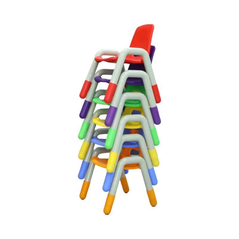 KG2005-1 Kids Study Plastic Desk  With 6 Chairs supplier