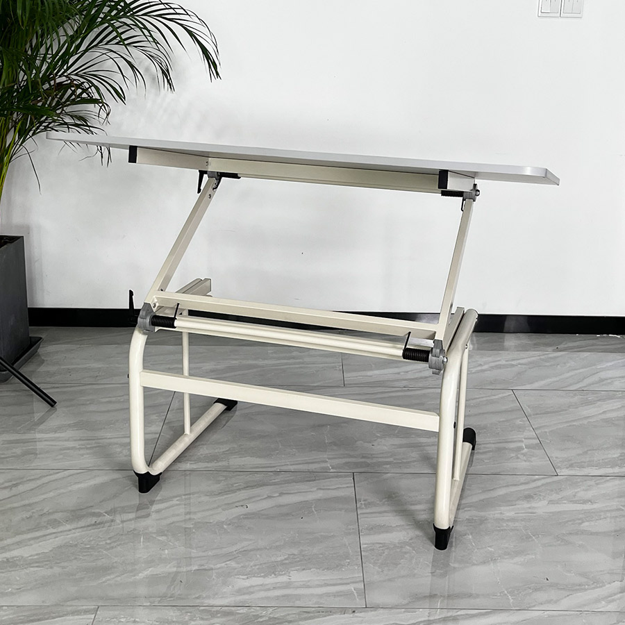 DT0031 White Adjustable Height Drafting Desk (2).jpg