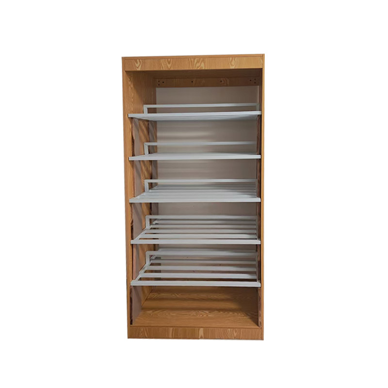 CN0080 Wooden Bookshelf Unique Design for Library (5).jpg
