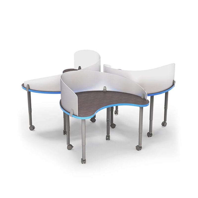 AT0099 Wooden Height Adjustable Student Table