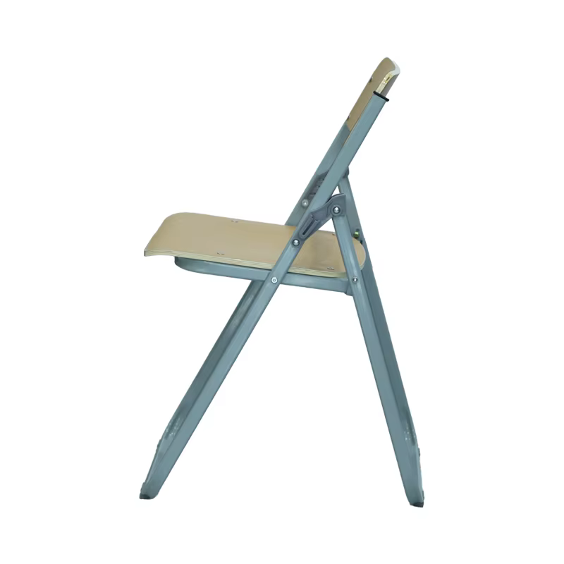 School Classroom Furniture Wood School Chair Plywood Folding Student Chair
