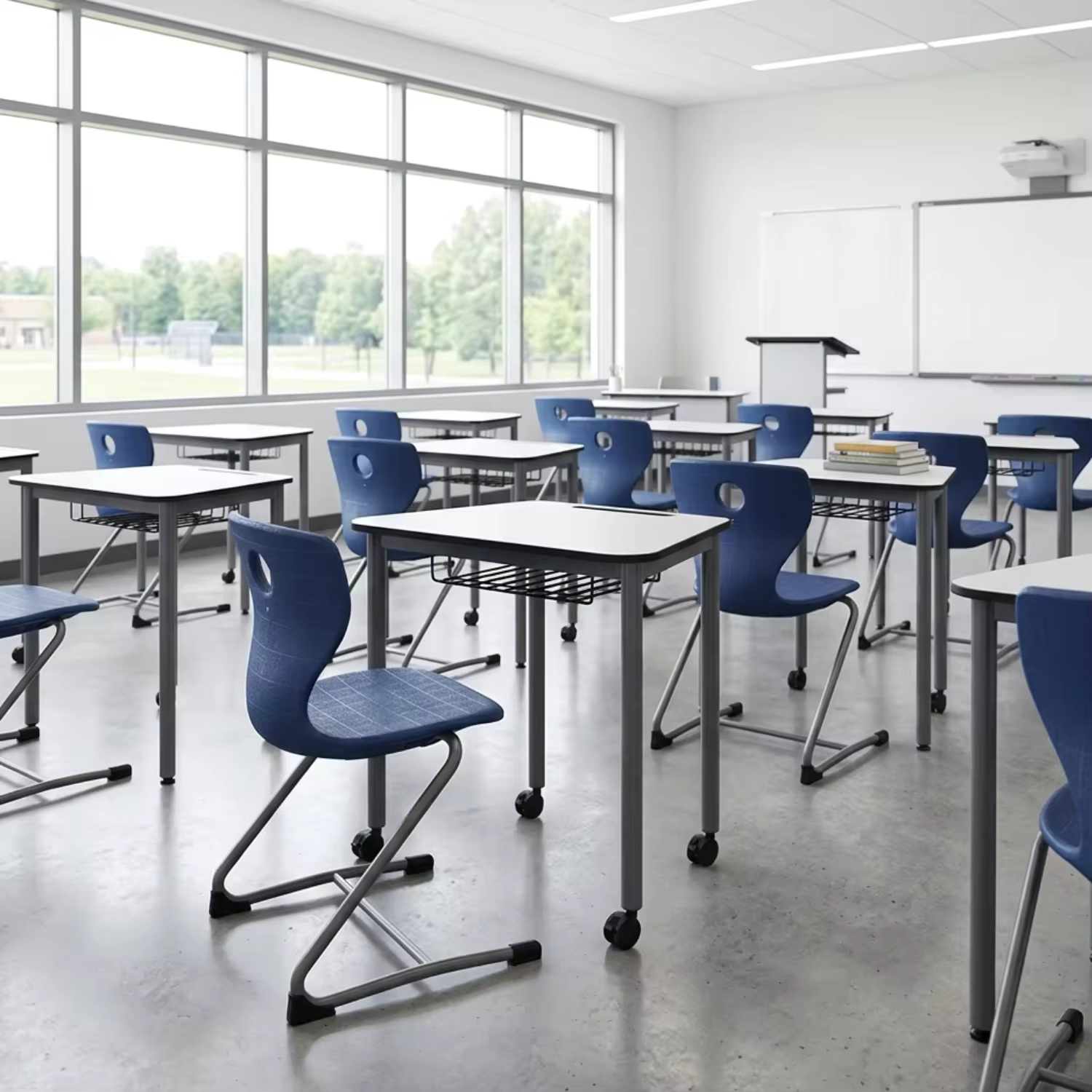 School Furniture Student Desk and Chair Furniture for Classroom