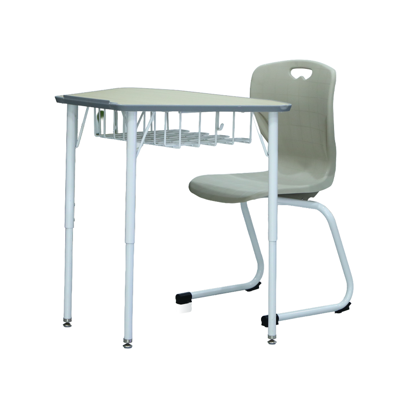 SS0288 Saudi Arabia Height Adjustable School Desk and Chair